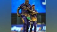 Sports News | KKR's Andre Russell Becomes First Player in IPL to Scalp Four Wickets in One over Spell