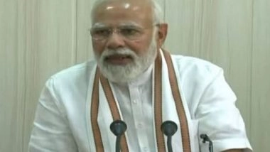 India News | PM Modi Interacts with Panchayat Representatives in J-K's Samba