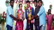India News | Friends Gift Bottles of Petrol, Diesel to Couple as Wedding Gift in Tamil Nadu