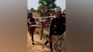 India News | Chhattisgarh: Security Personnel on Anti-Naxal Op Help Pregnant Woman in Distress Reach Hospital