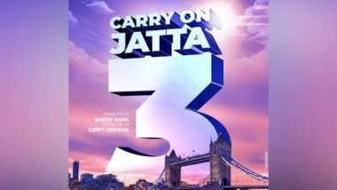 Entertainment News | Gippy Grewal's 'Carry On Jatta 3' to Go on Floors in October, Release Date Announced