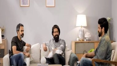 Entertainment News | 'KGF 2': Prashanth Neel, Yash Get Candid About Their Massive Franchise with Farhan Akhtar