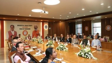 India News | Foreign Envoys Evince Interest in DBT, BJP's Poll Wins in Meeting with Nadda