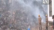 India News | Delhi: Locals Report Breathing Problem After Fire Broke out in Bhalswa Landfill