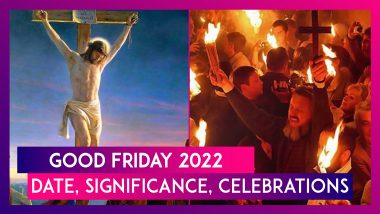 Good Friday 2022: Date, Significance, Celebrations