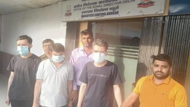 India News | Drug Bust in Delhi's Shaheen Bagh: Four Arrested Accused Sent to Seven-day Police Remand