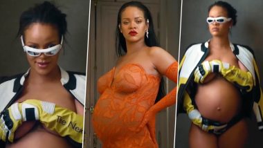 Rihanna Laughs Cheerfully in a BTS Video From Her Latest Photoshoot, Flaunts Several Stunning Outfits (Watch Video)