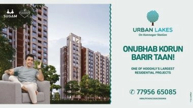 Business News | Sugam Homes Goes Uphill with Its Brand New Property, Urban Lakes in Konnagar