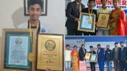 Business News | Saathvik Naga Sai Kylas Finds a Place in International Wonder Book of Records