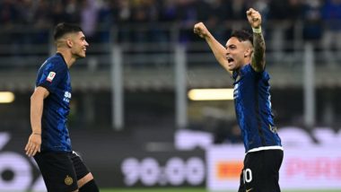 Inter Milan 3-0 AC Milan, Coppa Italia 2021-22: Inter Advances to Final (Watch Goal Video Highlights)