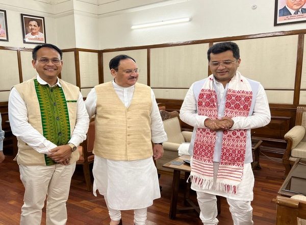 India News | Newly Sworn-in RS MPs Pabitra Gogoi Margherita, Rwngwra Narzary Meet BJP Chief JP Nadda