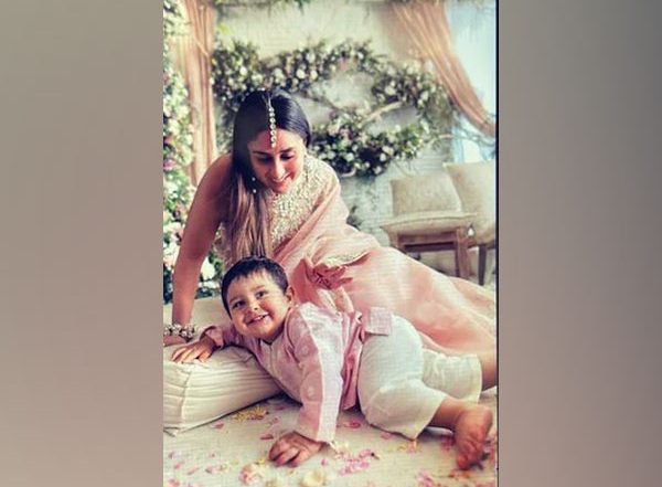 Entertainment News | Have a Look at This Cute Picture of Kareena Kapoor with Son Jeh from Ranbir, Alia's Wedding