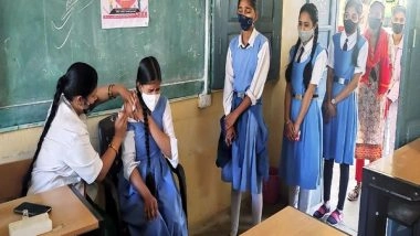 India News | COVID-19: Over 55 Pc of Beneficiaries in 15-18 Age Group Fully Vaccinated