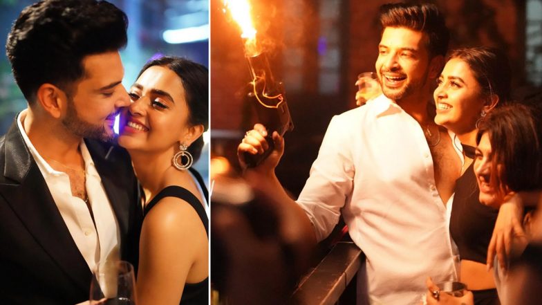 Lovebirds Karan Kundrra and Tejasswi Prakash’s Romantic Pics Take the Internet by Storm!