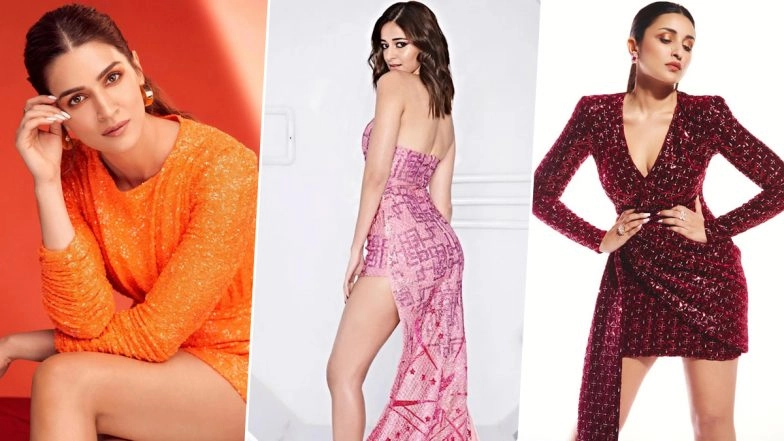From Kriti Sanon to Parineeti Chopra, Let B-Town Beauties Show You How To Wear Shimmer in Summer