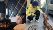 National Pet Day 2022: BTS V&rsquo;s Dog Yeontan to BLACKPINK Lisa&rsquo;s Pup Love, Check Out Most Adorable Pets of K-Pop Stars!