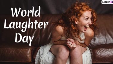 World Laughter Day 2022 Quotes & HD Images: Share Positive Sayings, Cheerful SMS and Wishes To Spread Awareness About the Healing Benefits of Laughter