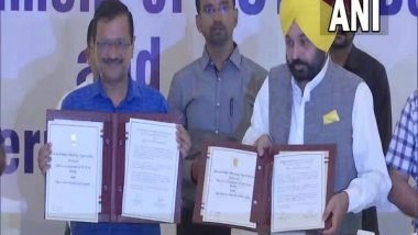 India News | Knowledge Sharing Agreement Signed Between Delhi and Punjab