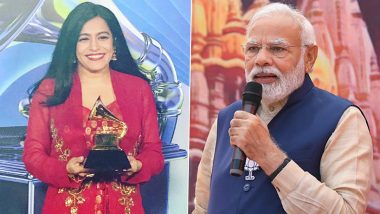 PM Narendra Modi Congratulates Indian-American Singer Falguni Shah for Her Grammy Win