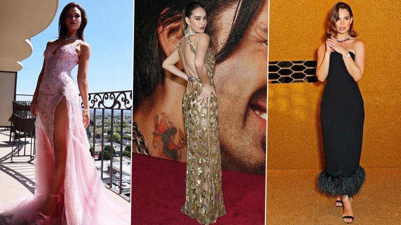Lily James Birthday Special: 5 Glamarous Gowns We Want To Steal From the Baby Driver Actress (View Pics)