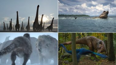 Prehistoric Planet Teaser: Five-Part Dinosaur Docuseries by David Attenborough To Stream on Apple TV+ From May 23! (Watch Video)