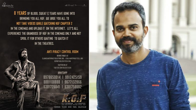 KGF Chapter 2: Ahead Of Yash’s Film’s Release, Director Prashanth Neel Urges Everyone To ‘Say NO to PIRACY’