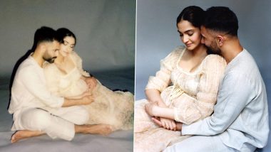 Sonam Kapoor Flaunts Her Baby Bump in New Pictures With Anand Ahuja (View Pics)