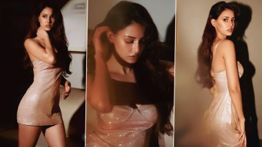 Disha Patani Looks Bold and Beautiful as She Dons a Glittery Mini Dress in Latest Instagram Post!