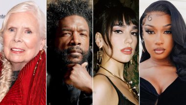 Grammys 2022: Joni Mitchell, Questlove, Dua Lipa, Megan Thee Stallion To Present the Music Awards Show