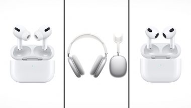 Apple AirPods 3rd Gen, AirPods Max & AirPods Pro Prices Hiked in India; Check New Prices Here