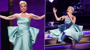 GRAMMYs 2022: Lady Gaga Gives Glamorous Jazz Performance in Songs From Her Album ‘Love for Sale’ After Paying Tribute to Tony Bennett (Watch Videos)