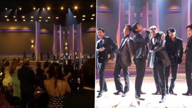 BTS Receives Standing Ovation for Power-Packed James Bond-Inspired Grammy Awards 2022 Performance, ARMY Reacts!