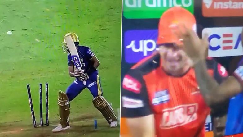 Dale Steyn’s Ecstatic Celebration in Dugout Goes Viral After Umran Malik Dismisses Shreyas Iyer During SRH vs KKR IPL 2022 Clash (Watch Video)