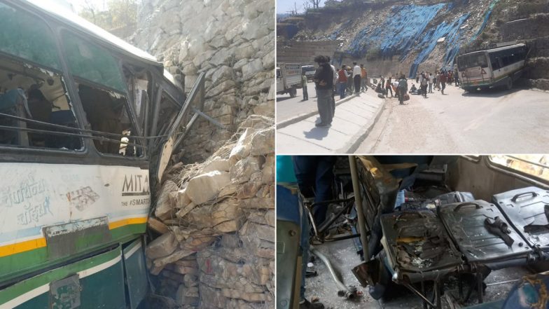 Himachal Pradesh: 1 Killed, 34 Injured in HRTC Bus Accident in Mandi