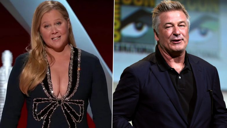 Amy Schumer Reveals the Alec Baldwin Joke She Wasn't Allowed to Say During Oscars, Throws Shade at Will Smith Too