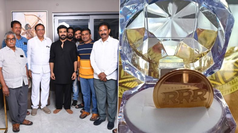Ram Charan Gifts Gold Coins to 35 Technicians from RRR Unit After the Film's Success at Box Office! - Vimarsana News