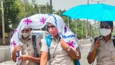 Heatwave in India: IMD Issues Orange Alert for Rajasthan, Delhi, Haryana, Uttar Pradesh and Odisha, Temperatures Cross 45 Degree Celsius in Several Parts