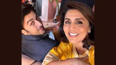 Neetu Kapoor Elated to Shoot With Her 'Jaane Jigar' Ranbir Kapoor For an Ad (View Pic)