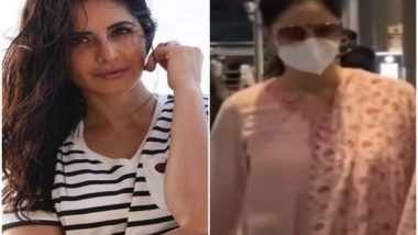 Entertainment News | Katrina Kaif Sparks Pregnancy Rumours as She Steps out at Mumbai Airport
