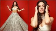 Yo or Hell No? Bhumi Pednekar in Her Embellished Lehenga Set by Abhinav Mishra