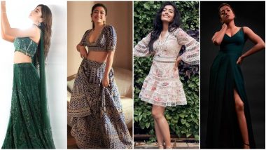 Rashmika Mandanna Birthday: The Pushpa Actress' Fashion Statements Are Always Hit and Never Flop