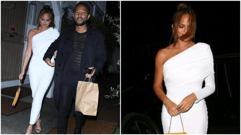 Yo or Hell No? Chrissy Teigen in Her White Alexandre Vauthier Gown 