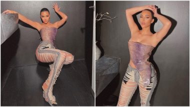 Kim Kardashian Just Took the 'Ripped Jeans' Concept to a Whole New Level; Check Out Sexy Pics