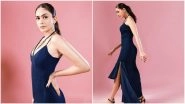 Mrunal Thakur's Midnight Blue Dress by Nikhil Thampi Can Be Yours for Rs 7000!