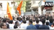 India News | Shiv Sena Workers Protest Against LS MP Navneet Rana over 'Hanuman Chalisa' Row
