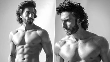 Ranveer Singh Flaunts His Perfect Washboard Abs in Latest Shirtless Pictures!