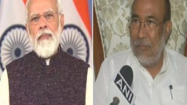 India News | Manipur CM Biren Singh to Call on PM Modi Today