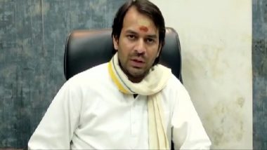 Tej Pratap Blunder: Amidst Reports Of JDU-RJD Alliance Forming Govt in Bihar, Lalu's Elder Son Mistakenly Wishes Muslims On Muharram (Watch Video)