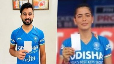 Indian Hockey Stars Join 'White Card' Campaign to Celebrate International Day of Sport for Development and Peace