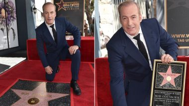 Bob Odenkirk Honoured With Hollywood Walk of Fame Star